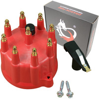 Dragon Fire Performance Heavy Duty Distributor Cap And Rotor Set Compatible Replacement With 1992-2003 Dodge B1500 B2500 Dakota Durango Ram 1500 2500 3500 5.2L 5.9L V8 4740339Ab Oem Fit Cap1049-Df