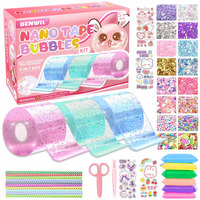 Nano Tape Bubble Kit For Kids With Step-By-Step Video Tutorials, Nano Tape Bubbles