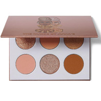 Juvia's Place Neutral The Nudes - Blush, Sand, Shades Of 6, Orange Bronze Eyeshadow Palette, Professional Eye Makeup, Pigmented Eyeshadow Palette For Eye Color & Shine, Pressed Eyeshadow Cosmetics