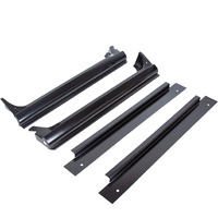 Ecotric Full Rocker Panels Compatible With 1967-1972 Chevy Chevrolet Gmc C10 Truck W/Inner Patch Panels