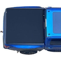 Mamoru Soft Roll Up 5'2" Truck Bed Cover Compatible For 2015-2024 Chevrolet Colorado Gmc Canyon Vinyl Tonneau Cover | Fleetside