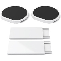 Original Dark Gray - Expansion Pack - 2 Straight Tracks And 2 Trays. Does Not Work Without The Lazy Susan Revolution Full Set (Sold Separately).