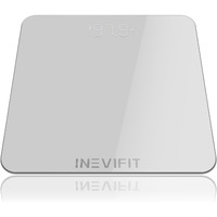 Inevifit Bathroom Scale, Highly Accurate Digital Bathroom Body Scale, Measures Weight Up To 400 Lbs. Includes Batteries