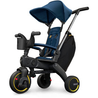 Doona Liki Trike S3, Royal Blue - 5-In-1 Compact, Foldable Tricycle - Suitable For Toddlers 10 To 36 Months