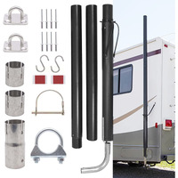 Hrepair 44461 Rv Generator Exhaust Extension Kit, Replacement Camco Gen-Turi Rv Generator Exhaust Venting System