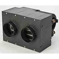 Jegs Auxiliary Utv Heater 12 Volt Assembly - 260 Cfm Airflow - 28,000 Btu Of Heat - Compact Design, Mountable Switch, Dual Front Vents, 3-Speed Fan - 12 Volt Heater For Utv, Truck, Van And Car