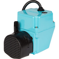 Little Giant 502103 300 Gph 115-Volt Manual Oil Filled Submersible Aluminum Direct Drive Submersible Pump, Blue, 2E-N