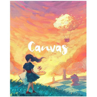 Board Games Canvas Card Game Creative Art Themed Strategy, Hand Management And Set Collection Game For Adults And Teens Ages 14+ 1-5 Players,Made By R2I Games,Mixed,Canvas01
