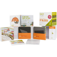 Accuquilt Go! Qube Mix And Match 9 Inch Block With 8 Basic Cut Quilting Shapes, Cutting Mat, Videos, Storage Box, And 14 Pattern Booklet