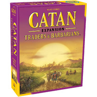 Catan Traders & Barbarians Board Game Expansion - Customize Your Catan Experience! Strategy Game, Family Game For Kids And Adults, Ages 12+, 3-4 Players, 90 Minute Playtime, Made By Catan Studio