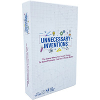 Funderdome Unnecessary Inventions - The Game Where You Invent Things To Solve Problems That Dont Really Matter, Ages 12+ For 4-8 Players