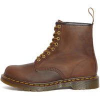 Dr. Martens Unisex 1460 Crazy Horse Leather 8 Eye Boot, Brown, 8 Women/7 Men