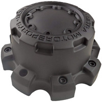 Ultra Motorsports 8 Lug Matte Black Wheel Center Cap Set Of 4 Pn: 89-9880B