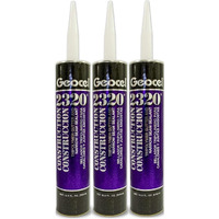 Geocel 2320 Gutter Sealant Clear 3 Pack