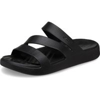 Crocs Women's Getaway Platform Strappy Sandals, Black, 6