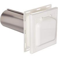 P Tec Products J-Block Vent / Wide Mount Vent White