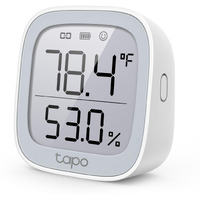 Tp-Link Tapo Smart Temperature And Humidity Monitor | Requires Tapo Hub | 2.7" E-Ink Display | Swiss-Made Sensor | Long-Lasting Performance | Real-Time Notification | Visual Graphics | Tapo T315