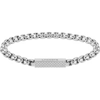 Lacoste L'Essentiel Men's Stainless Steel Chain Bracelets (Model: 2040123)