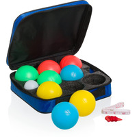 Playaboule Four Color 85Mm Child/Travel Size Multi Func Glow In The Dark Led Day Night Lighted Bocce Ball Sets