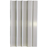 Mobile Home Skirting Vented White Panels Box Of 10 16" Wide X 28" Tall. Premium 40 Mil Thickness