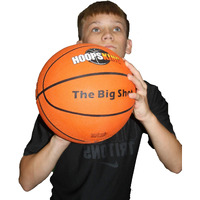 Hoopsking The Big Shot 33 Inch Oversized Big Basketball For Training Online Video, Develop Arc On Shot & Fundamental Skills
