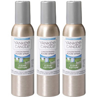 Yankee Candle Concentrated Room Spray 3-Pack (Clean Cotton)