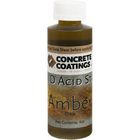 Cc Concrete Coatings Vivid Acid Stain For Concrete Amber 4Oz