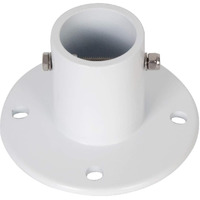 Ecotric Replacement Deck Anchor Flange Cast Aluminum Above Ground Pool Ladders And Handrails - 1 7/8 Inch(1Pc)