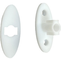 Teyouyi Mobile Attachment Connector Piece Replacement For 4Moms Mamaroo, Toy Bar Conversion Attachment For Model 1037 Toy Holder For Mamaroo,Toy Bar Attachment Point And A Spacer,White