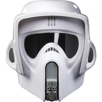 Star Wars The Black Series Scout Trooper Premium Electronic Helmet With Sound Effects, Return Of The Jedi Adult Roleplay Item