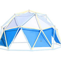 Zupapa 2024 Upgraded Canopy Of 10Ft Climbing Dome, With New Opening Design Swinging In The Canopy, Waterproof Fit For 10Ft Jungle Gym, Climber Tent Only