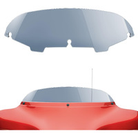 Amazicha Windshield 5" Tint Round Windscreen Wind Splitter Deflector 96-13 Compatible For Harley Davidson Touring Electra Glide Street Glide Ultra Classic Ultra Limited Tri Glide Flht Flhx 1996-2013