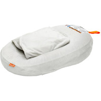 Boon Puff+ Inflatable Baby Bather - Infant Bathtub Includes Microfleece Cover, Swaddle Wings, And Storage Bag - Inflatable Baby Bathtub For Newborns And Infants