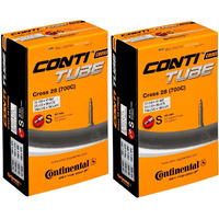Continental Cross 28" 700X32-47C Inner Tubes - 42Mm Presta Valve (Pack Of 2 Tubes)