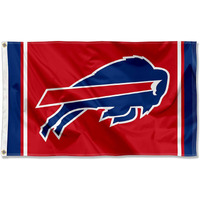 Buffalo Bills Red 3X5 Grommet Flag
