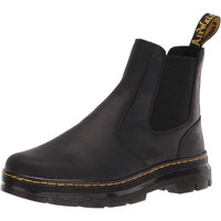 Dr. Martens Unisex Embury Chelsea Boot, Black Wyoming, 6 Women/5 Men