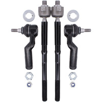 Newyall Inner And Outer Front Left Right Steering Tie Rod End Set For Ford C-Max Escape 2013-2018 Focus 2012-2018 Transit Connect 2014-2018