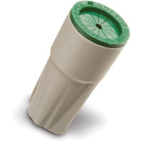 Rain Bird Wpconn10 Waterproof Grease Cap Wire Connectors, 10-Pack, Black/Green