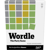Hasbro Gaming Wordle The Party Game For 2-4 Players, Official Wordle Board Game Inspired By New York Times, Games For Ages 14+, Word Games
