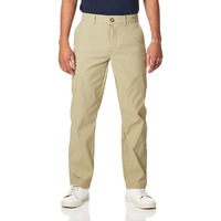 Unionbay Mens Rainier Lightweight Comfort Travel Tech Chino Hiking Pants, Khaki, 40W X 30L Us