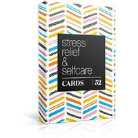 Allura & Arcia 52 Stress Less & Self Care Cards - Mindfulness & Meditation Exercises - Anxiety Relief & Relaxation