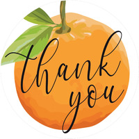 Little Cutie Baby Shower Thank You Stickers - 40 Labels