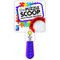 Ceaco - The Puzzle Scoop - A Lifting, Moving, Illuminating, And Magnifying Puzzle Accessory For All Puzzlers