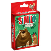 Horrible Guild Similo Animals: A Fast Playing Family Card Game - Guess The Secret Animal Character, 1 Player Is The Clue Giver & Others Must Guess The Character, 2-8 Players, Ages 8+, 20 Min