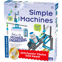 Thames & Kosmos Simple Machines Science Experiment & Model Building Kit, Introduction To Mechanical Physics, Build 26 Models To Investigate The 6 Classic Simple Machines