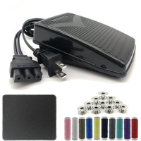 Singer Sewing Machine Pedal And Power Cord, With Foot Pedal Non Slip Pad, Apply To Singer 2263 2277 E99670 1304 4423 4411 4452 4432 4562 44S 3116 3223 3337 3342 1507 2273 2259 2250 7442 (359102-001)