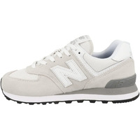 New Balance Women's 574 Core Sneaker, Nimbus Cloud/White, 8 Wide