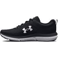 Under Armour Women's Charged Assert 10, (001) Black/Black/White, 8.5, Us