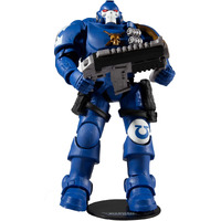 Mcfarlane Toys Warhammer 40,000 Ultramarines Reiver With Bolt Carbine & Base 7" Action Figure