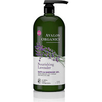 Avalon Organics Bath & Shower Gel, Nourishing Lavender, 32 Oz